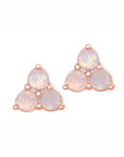 Opal Trio Stud Earrings