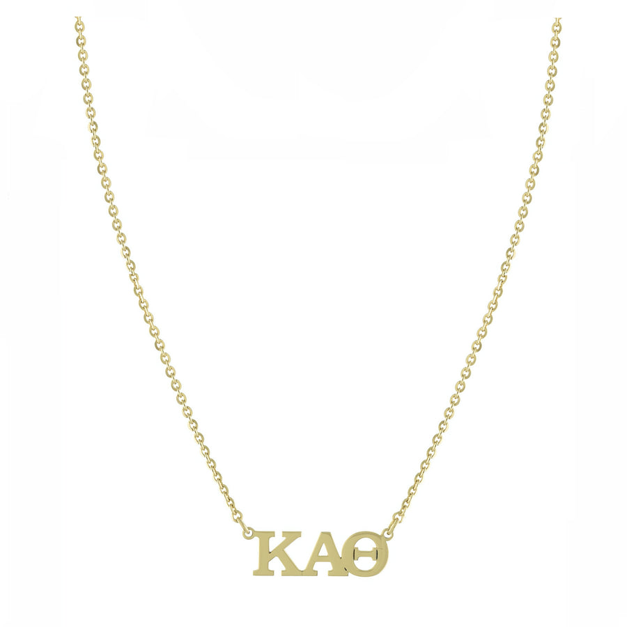 Personalized Sorority Letters Necklace