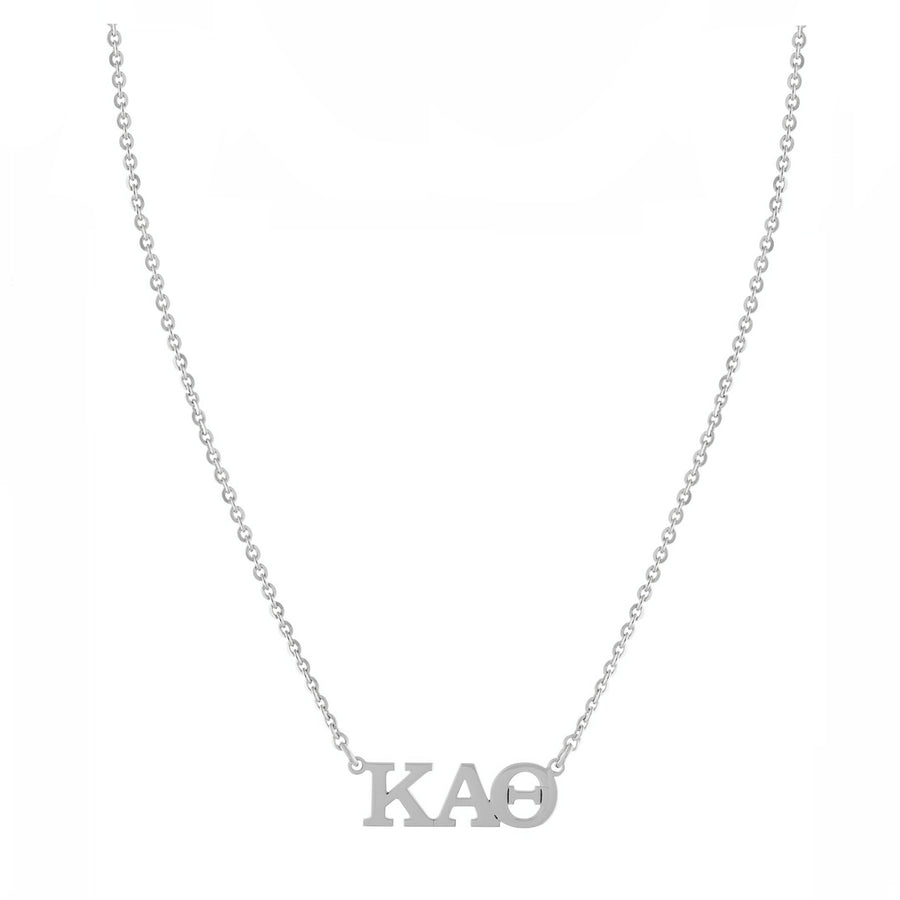 Personalized Sorority Letters Necklace