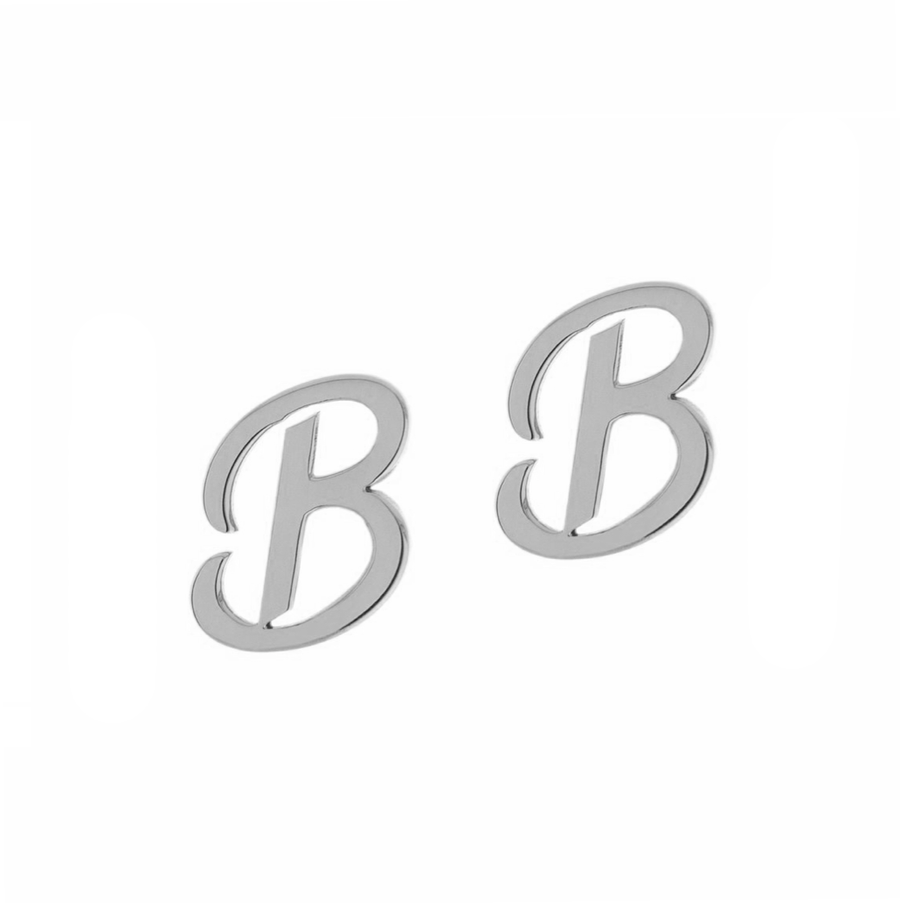 Personalized Initial Stud Earrings