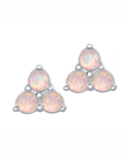 Opal Trio Stud Earrings