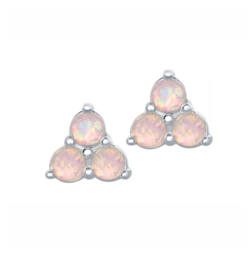 Opal Trio Stud Earrings
