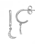 Moon Drop Earrings