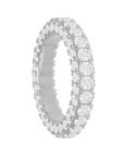Triple Row Eternity Band