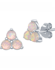 Opal Trio Stud Earrings