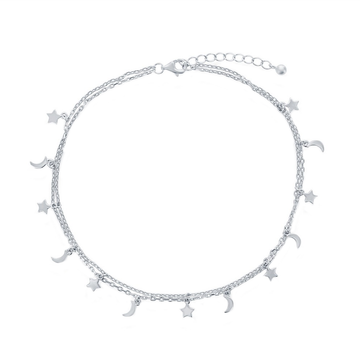 Moons and Stars Anklet