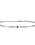 Evil Eye Sparkle Anklet