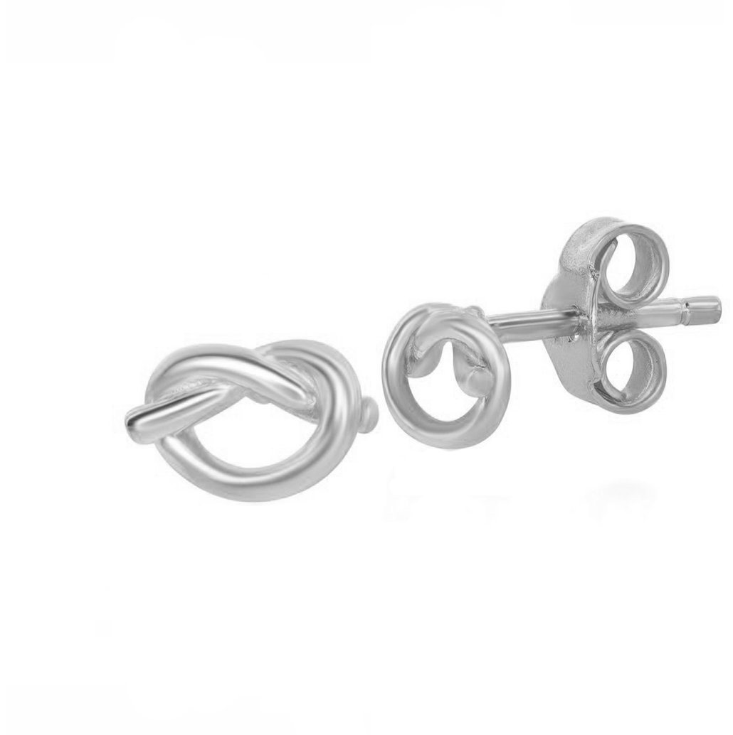 Love Knot Stud Earrings