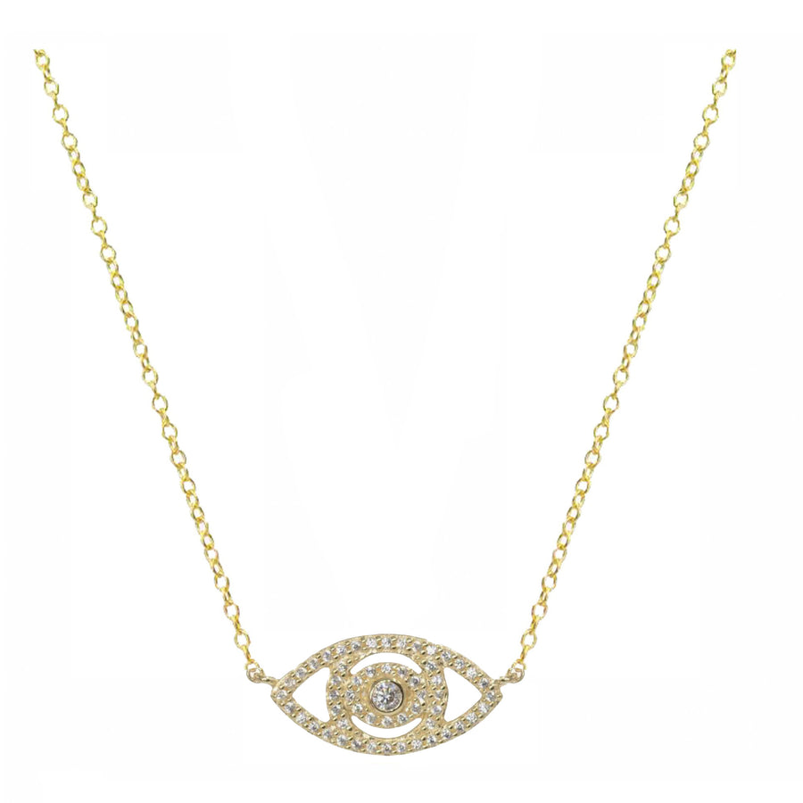 Sparkle Evil Eye Necklace