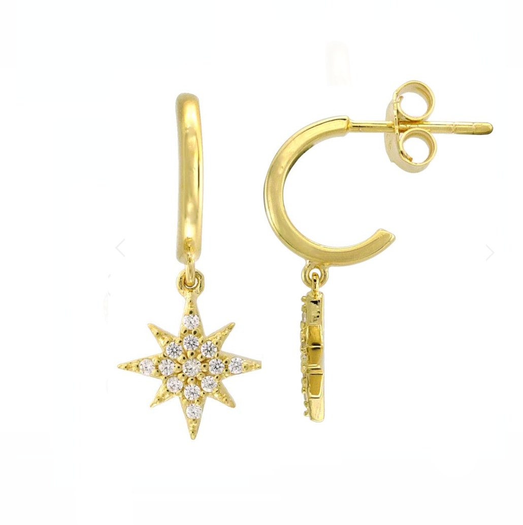 Northstar Drop Earrings