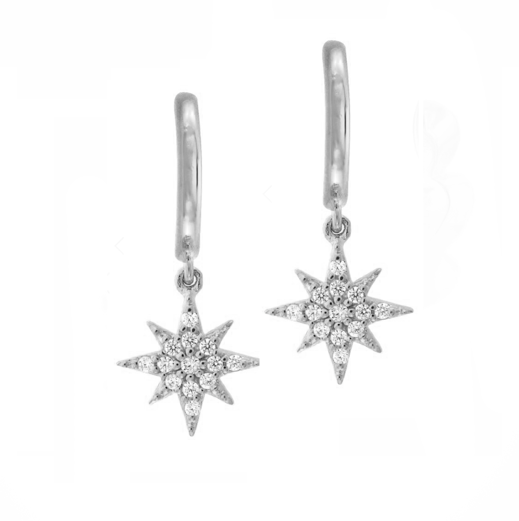 Northstar Drop Earrings