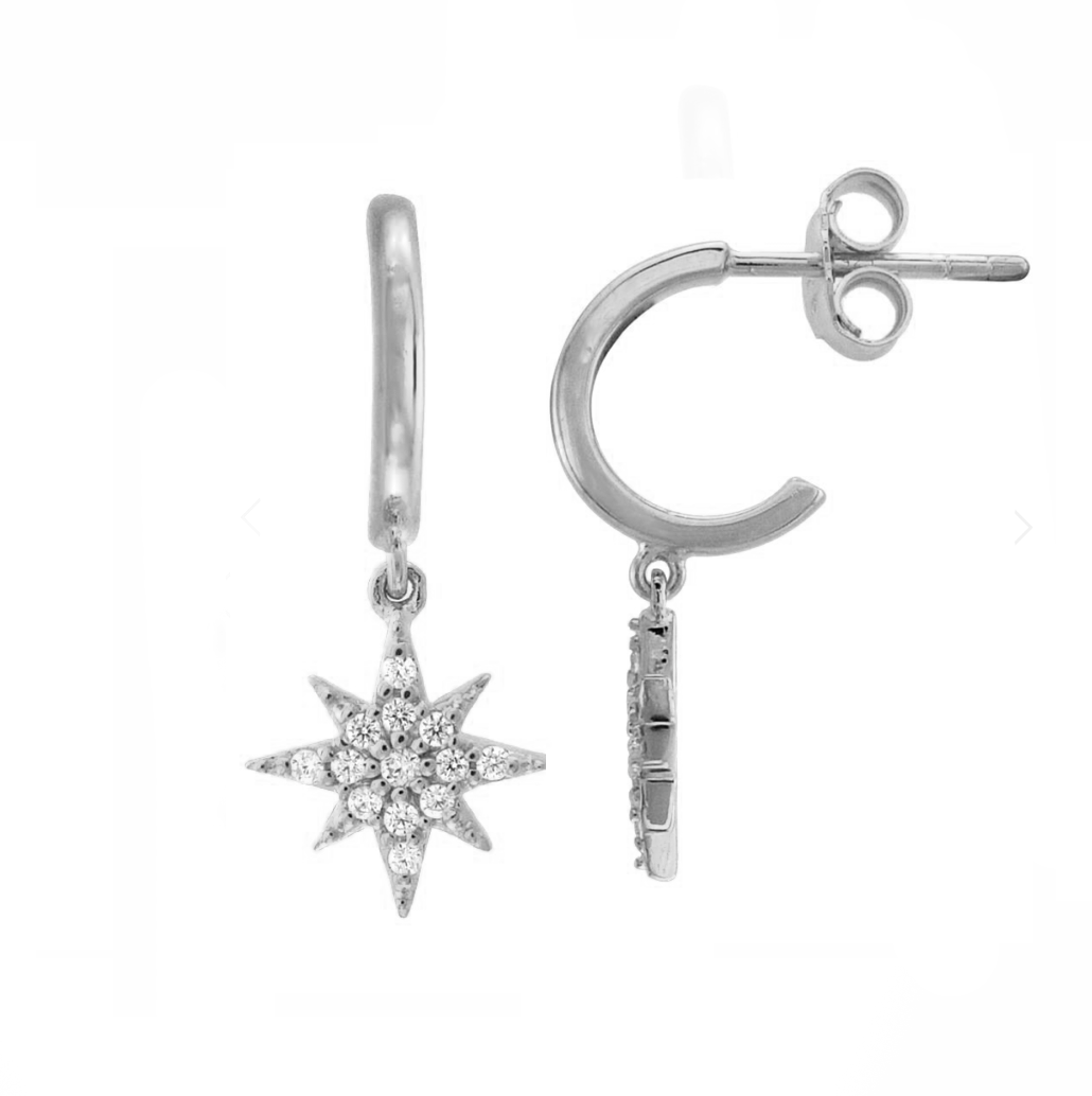 Northstar Drop Earrings