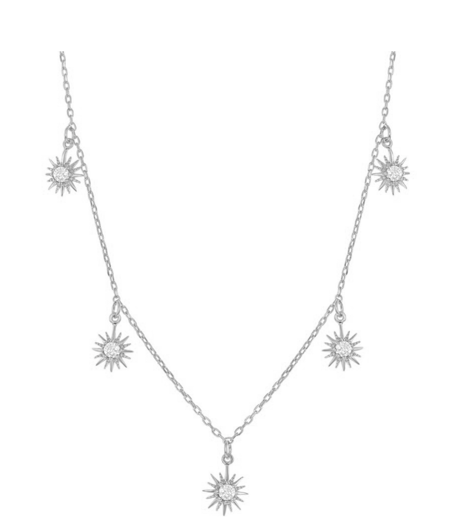 Starburst Drop Necklace