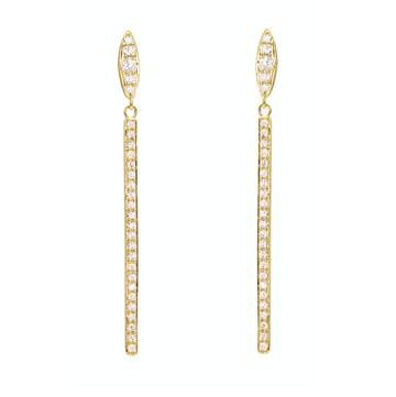 Candlestick Sparkle Earrings