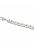 Round Double Row Tennis Bracelet