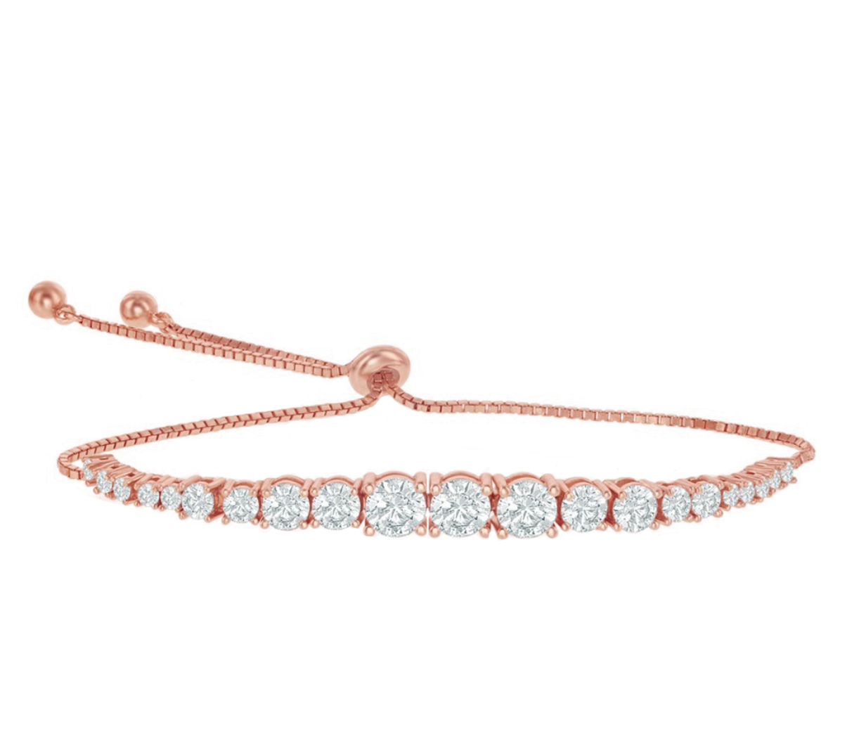Graduated Bolo Bracelet