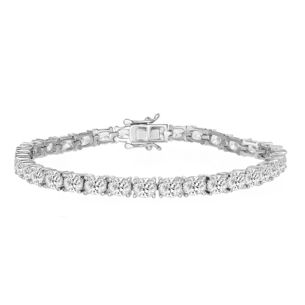 Oval Tennis Bracelet