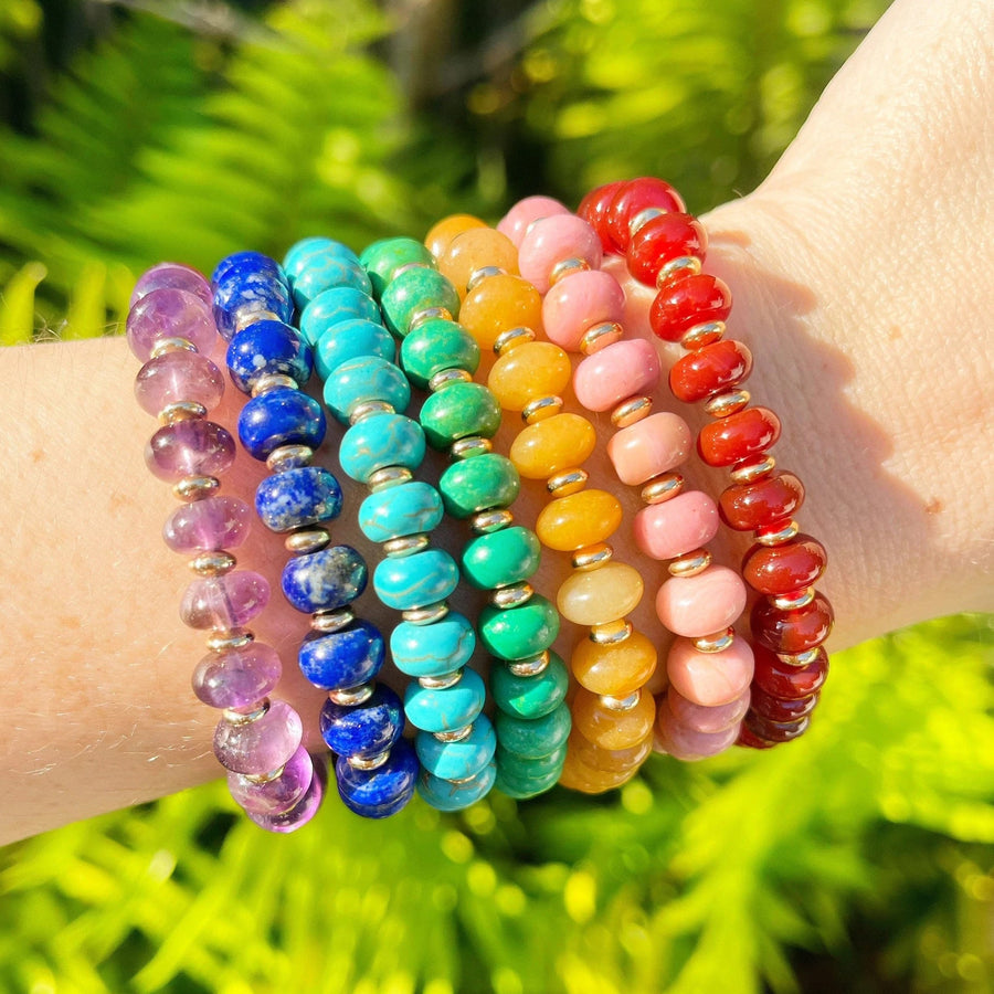 Beaded Gemstone Bracelet