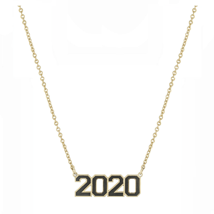 Personalized Varsity Year Necklace