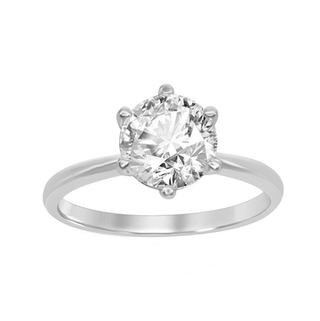 6-Prong Tiffany Round Ring