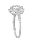 Oval Halo Ring