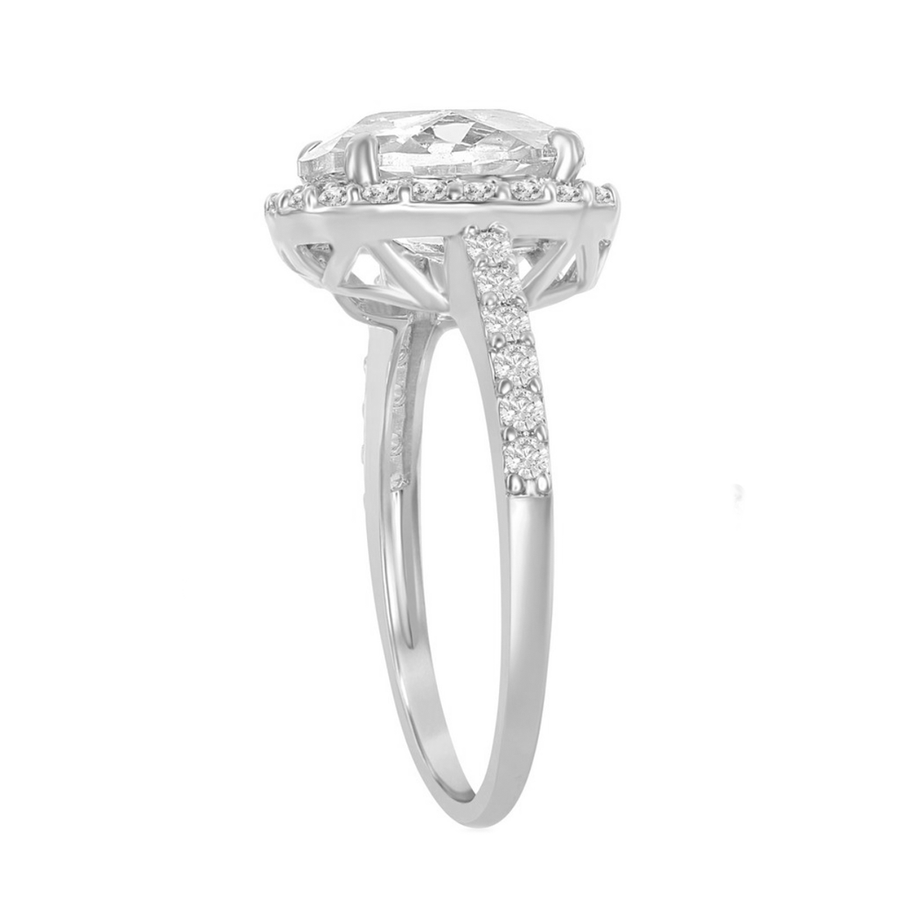Oval Halo Ring