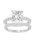 Princess-Cut Band Set