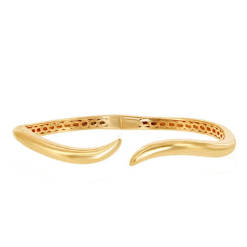 Polished Wave Bangle