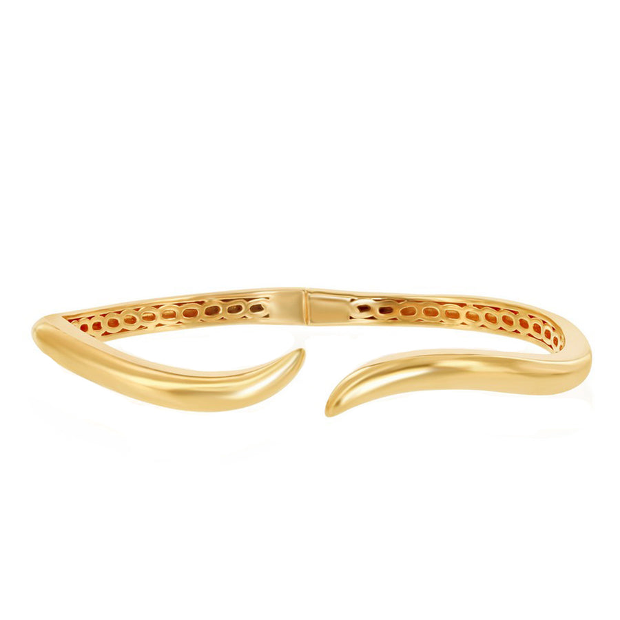 Polished Wave Bangle