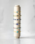 Sparkle Double Evil Eye Eternity Band