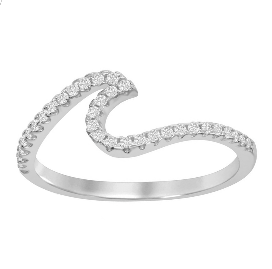 Sparkle Wave Ring